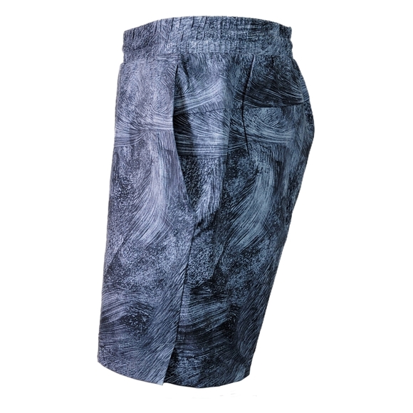 Lululemon Channel Cross Swim Short 7" Large Fjord Tempest Blue Multi M7AF7S - Picture 2 of 5